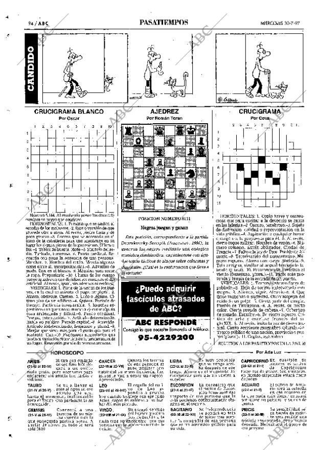 ABC SEVILLA 30-07-1997 página 94