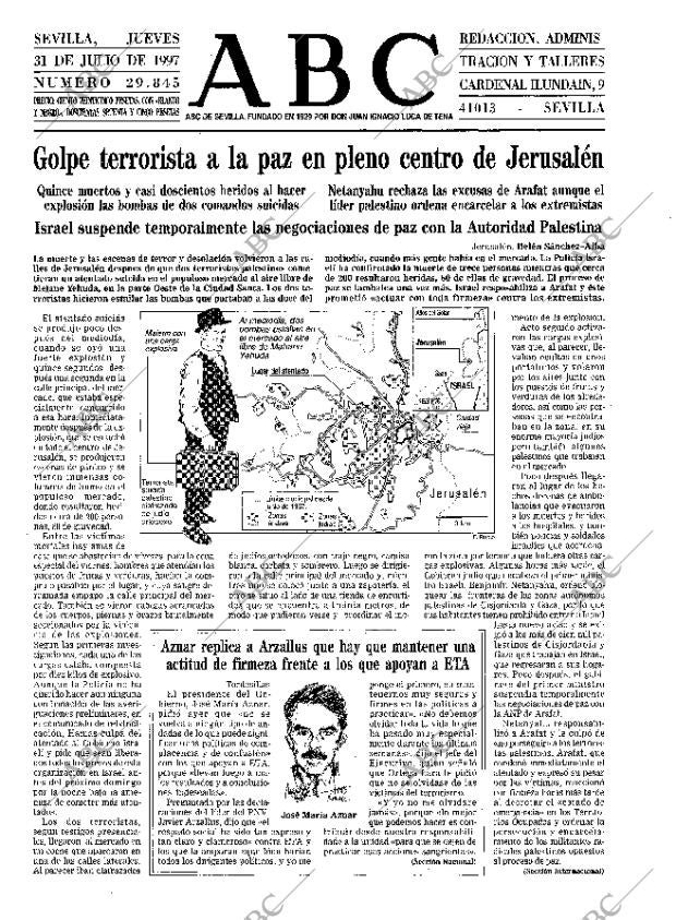 ABC SEVILLA 31-07-1997 página 13
