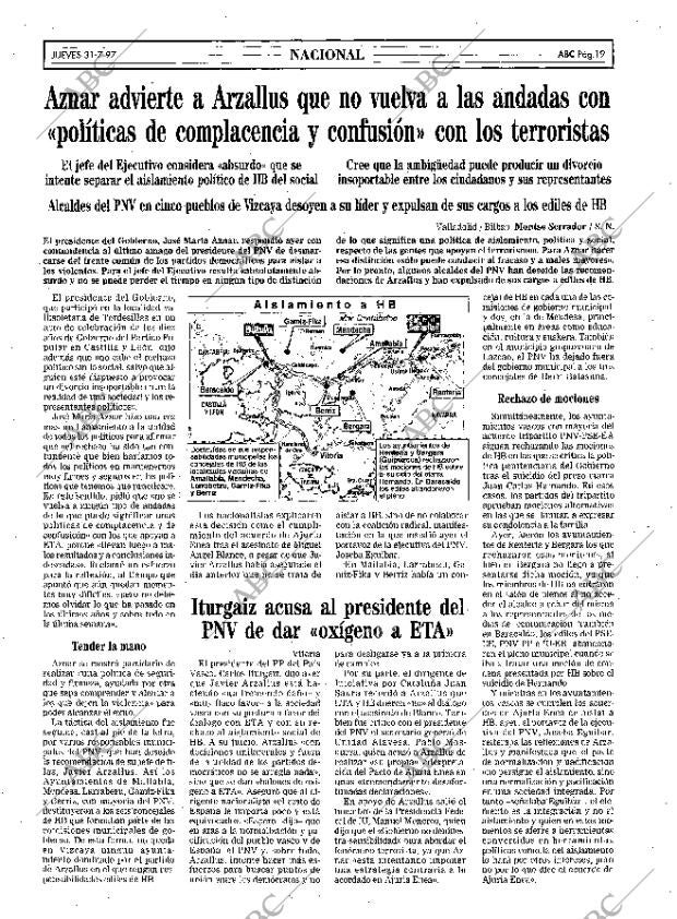 ABC SEVILLA 31-07-1997 página 19