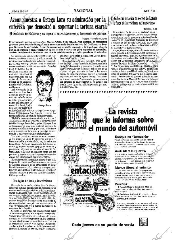ABC SEVILLA 31-07-1997 página 21