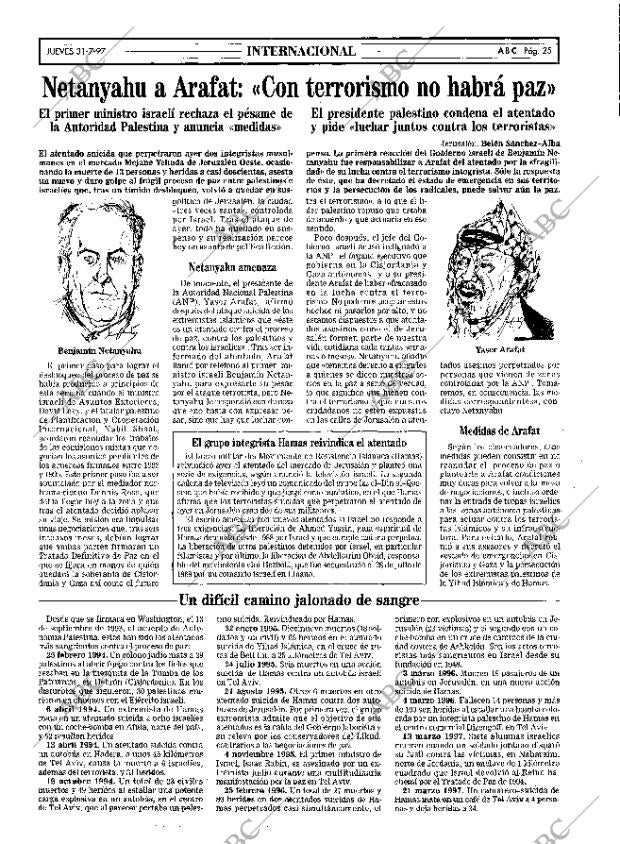 ABC SEVILLA 31-07-1997 página 25