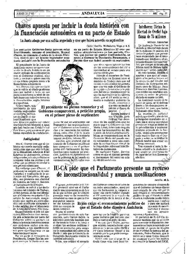 ABC SEVILLA 31-07-1997 página 31