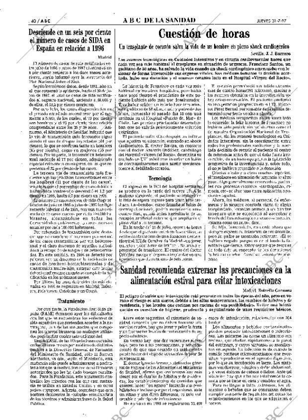 ABC SEVILLA 31-07-1997 página 40