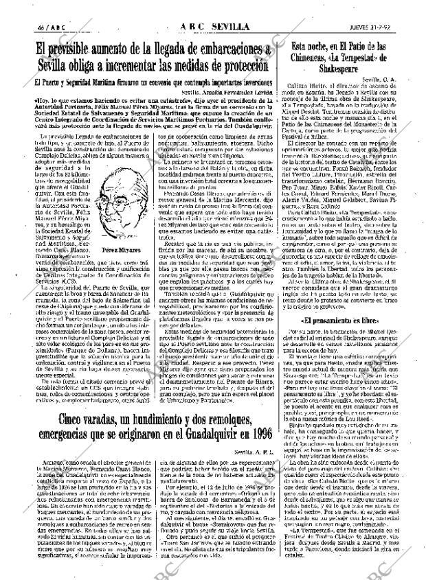 ABC SEVILLA 31-07-1997 página 46