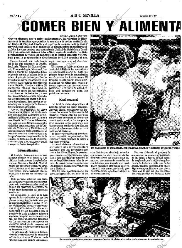 ABC SEVILLA 31-07-1997 página 48