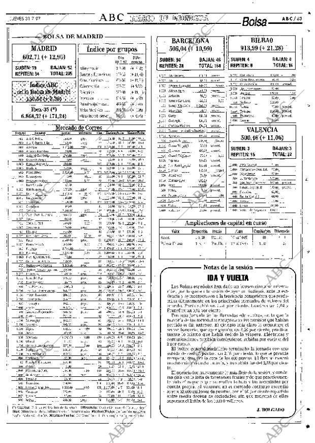 ABC SEVILLA 31-07-1997 página 63
