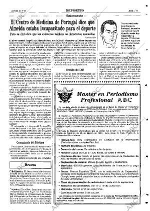 ABC SEVILLA 31-07-1997 página 71