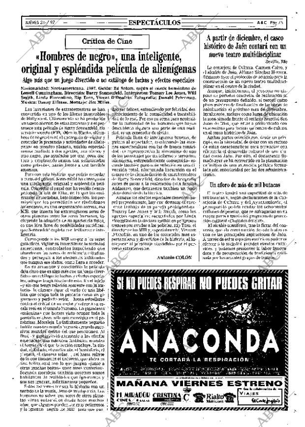 ABC SEVILLA 31-07-1997 página 75