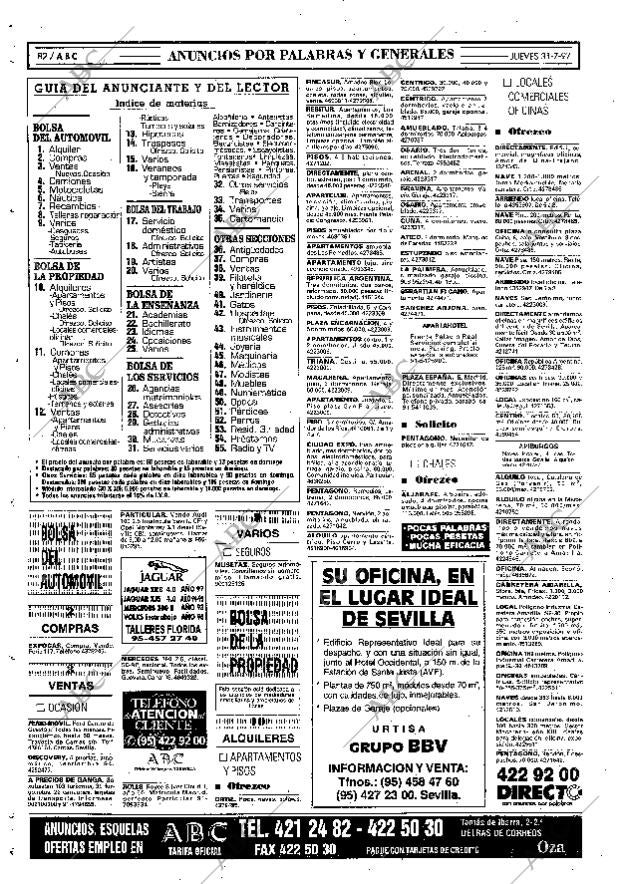 ABC SEVILLA 31-07-1997 página 82