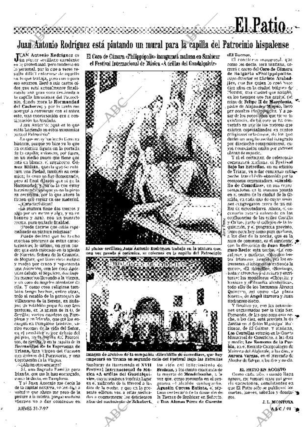 ABC SEVILLA 31-07-1997 página 91