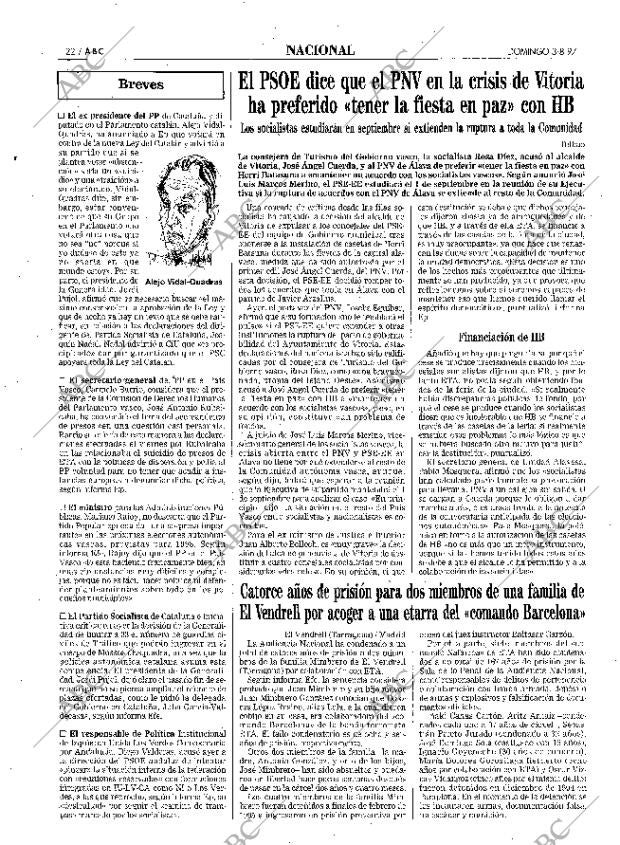 ABC MADRID 03-08-1997 página 22