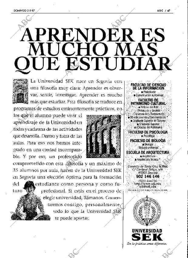 ABC MADRID 03-08-1997 página 47