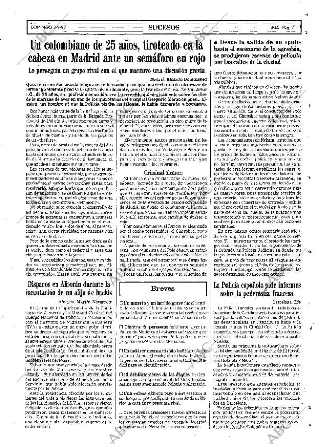 ABC MADRID 03-08-1997 página 71