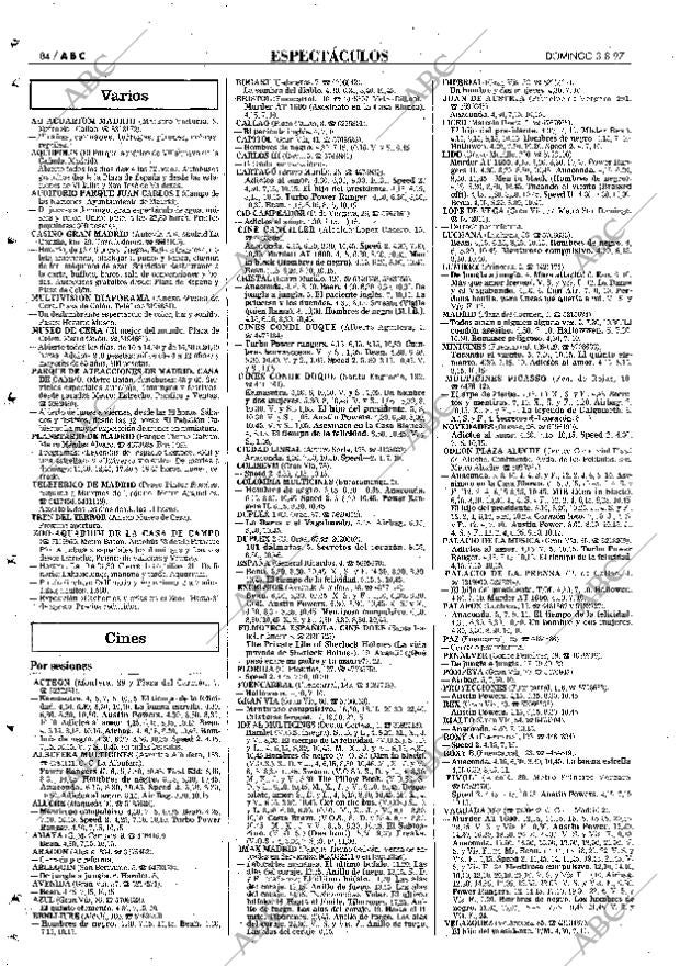 ABC MADRID 03-08-1997 página 84