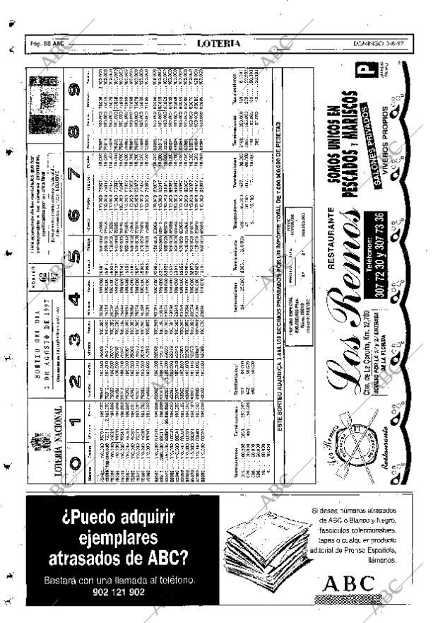 ABC MADRID 03-08-1997 página 88