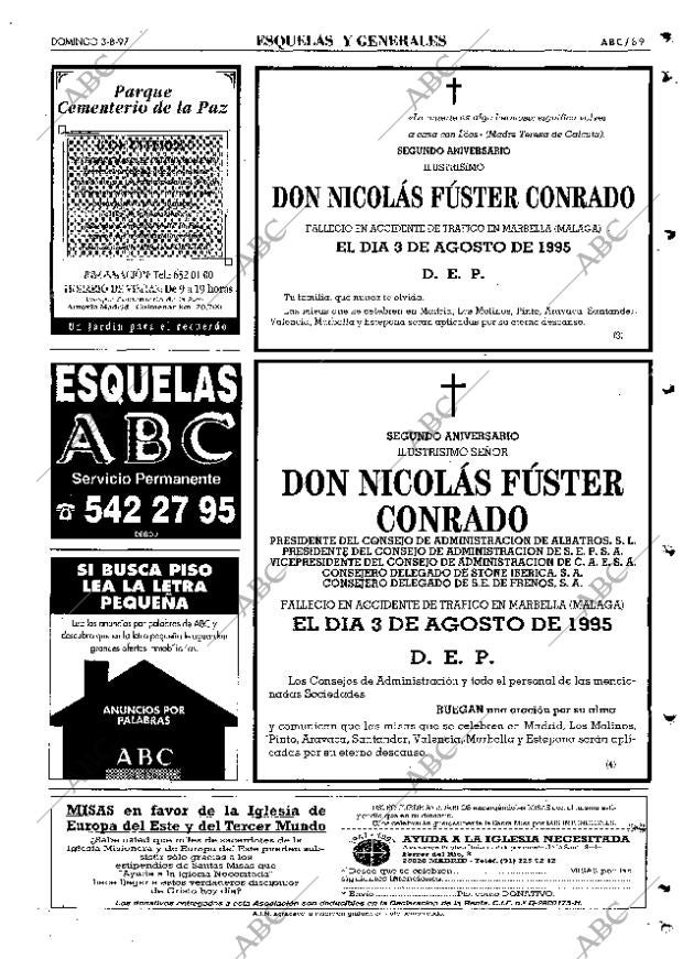 ABC MADRID 03-08-1997 página 89