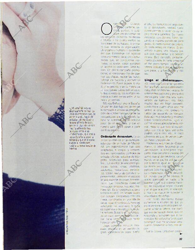 BLANCO Y NEGRO MADRID 03-08-1997 página 39