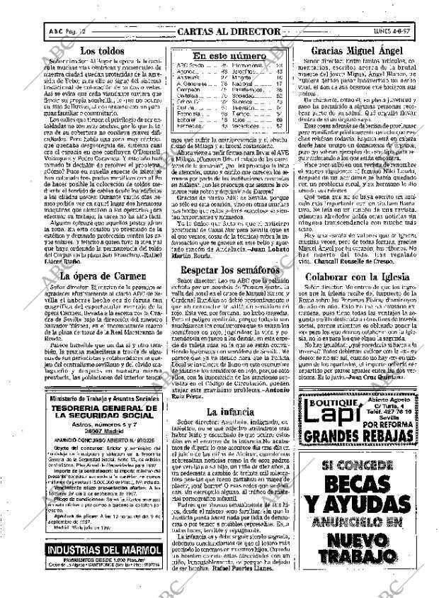 ABC SEVILLA 04-08-1997 página 12