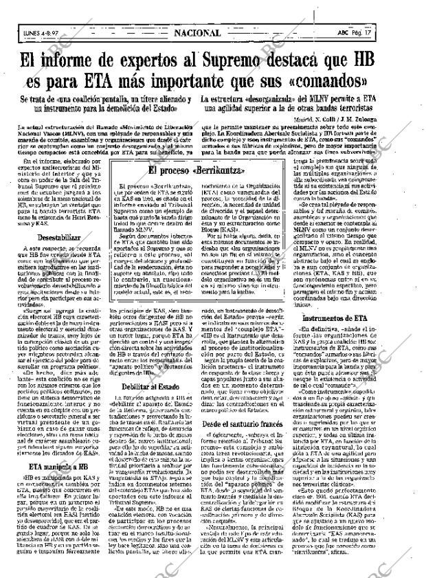 ABC SEVILLA 04-08-1997 página 17