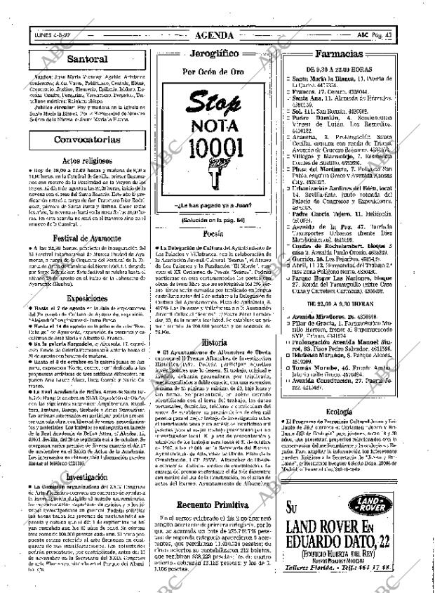 ABC SEVILLA 04-08-1997 página 43