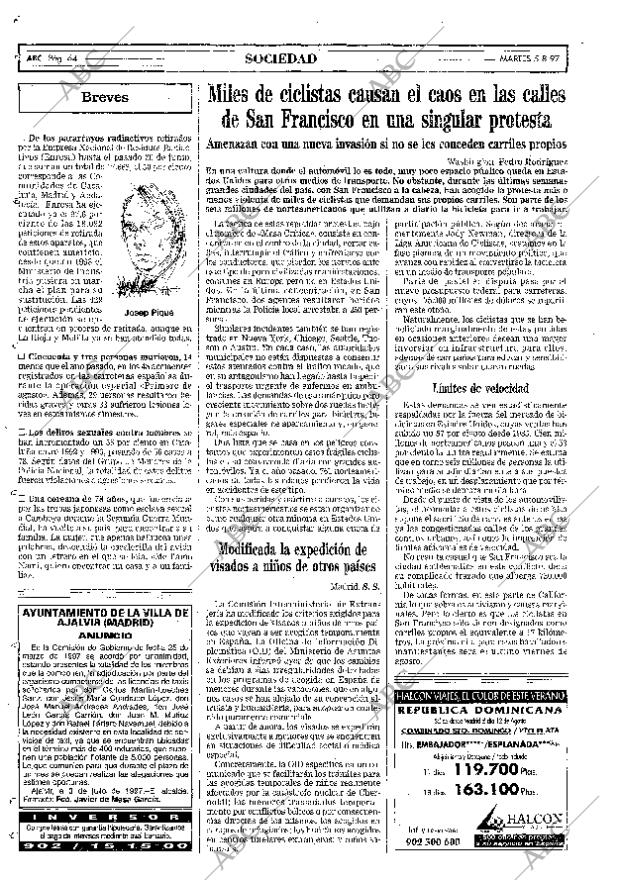 ABC MADRID 05-08-1997 página 64