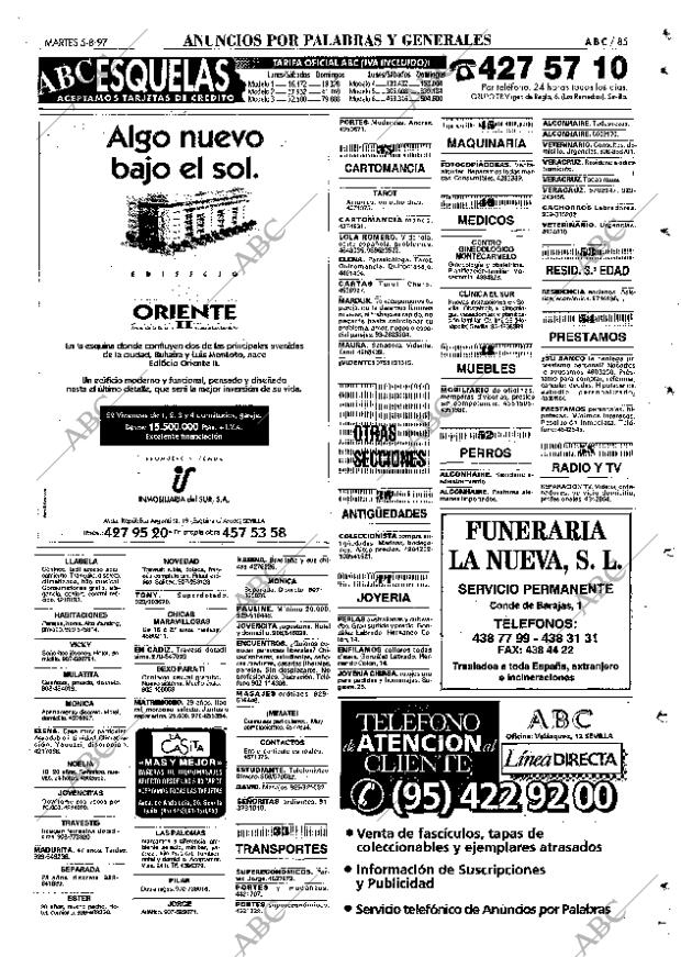 ABC SEVILLA 05-08-1997 página 85