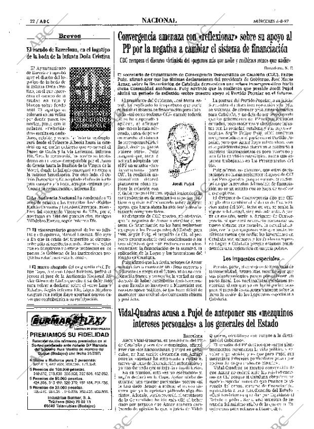 ABC MADRID 06-08-1997 página 22