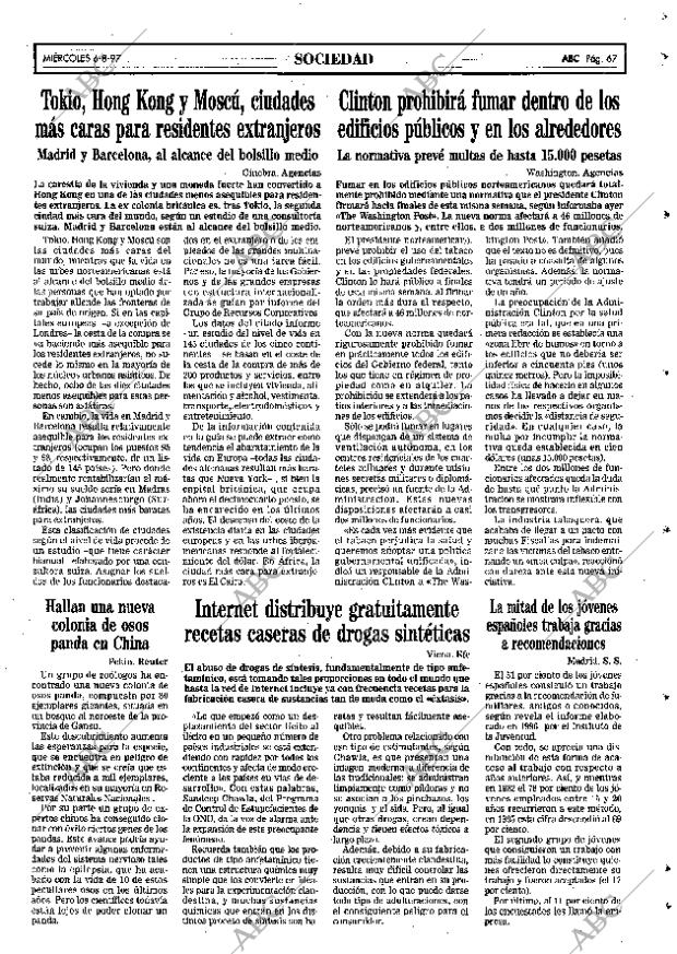 ABC MADRID 06-08-1997 página 67
