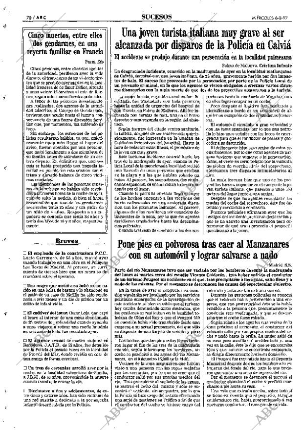 ABC MADRID 06-08-1997 página 70