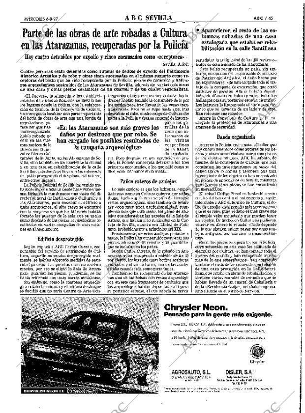 ABC SEVILLA 06-08-1997 página 45