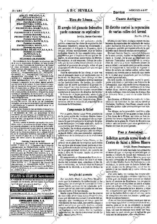 ABC SEVILLA 06-08-1997 página 50