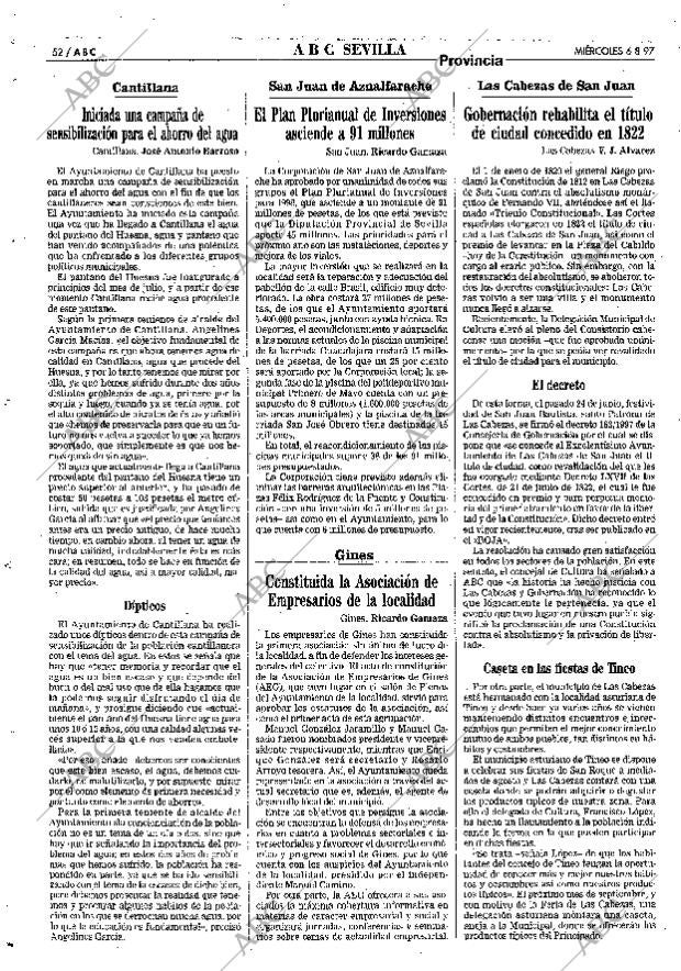 ABC SEVILLA 06-08-1997 página 52
