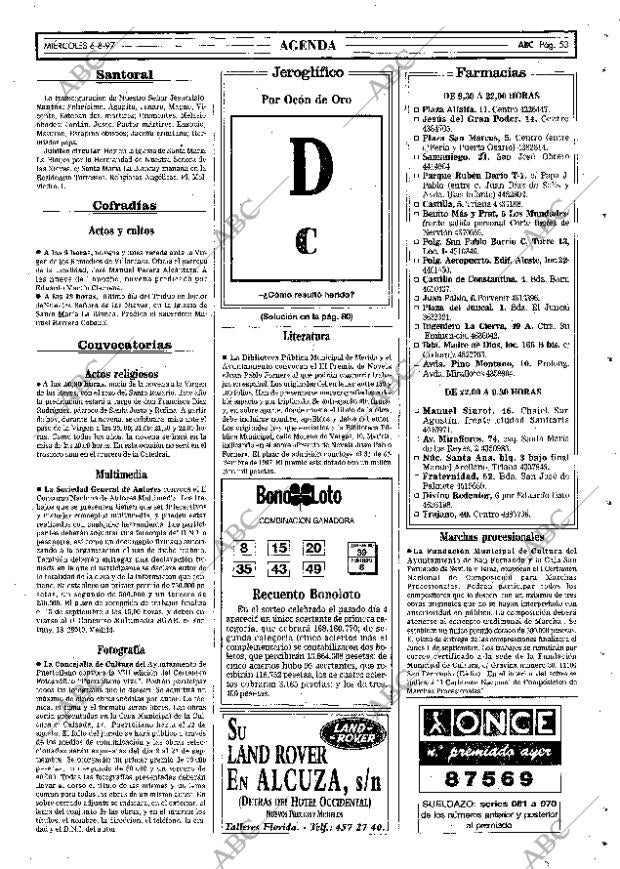 ABC SEVILLA 06-08-1997 página 53