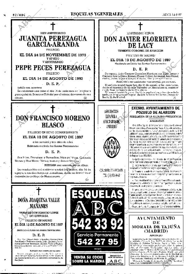 ABC MADRID 14-08-1997 página 82