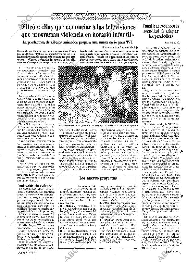 ABC MADRID 14-08-1997 página 99