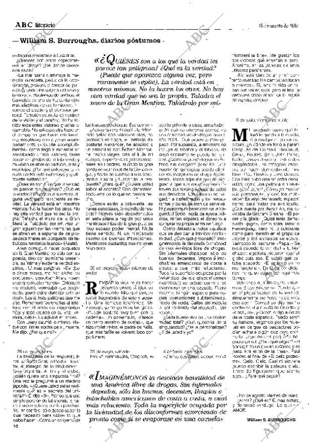 CULTURAL MADRID 15-08-1997 página 10