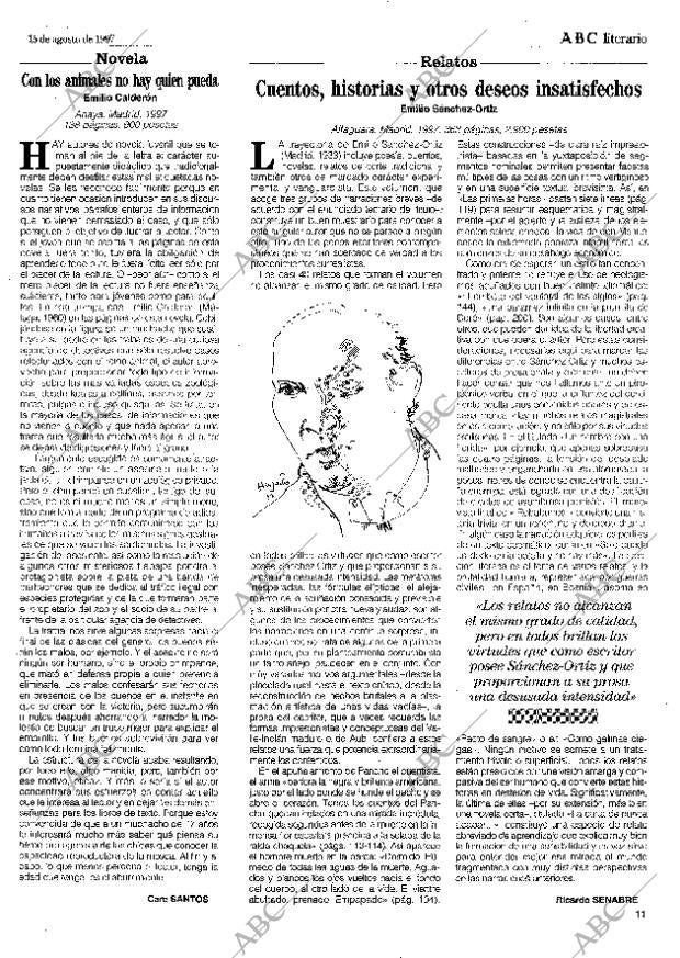 CULTURAL MADRID 15-08-1997 página 11