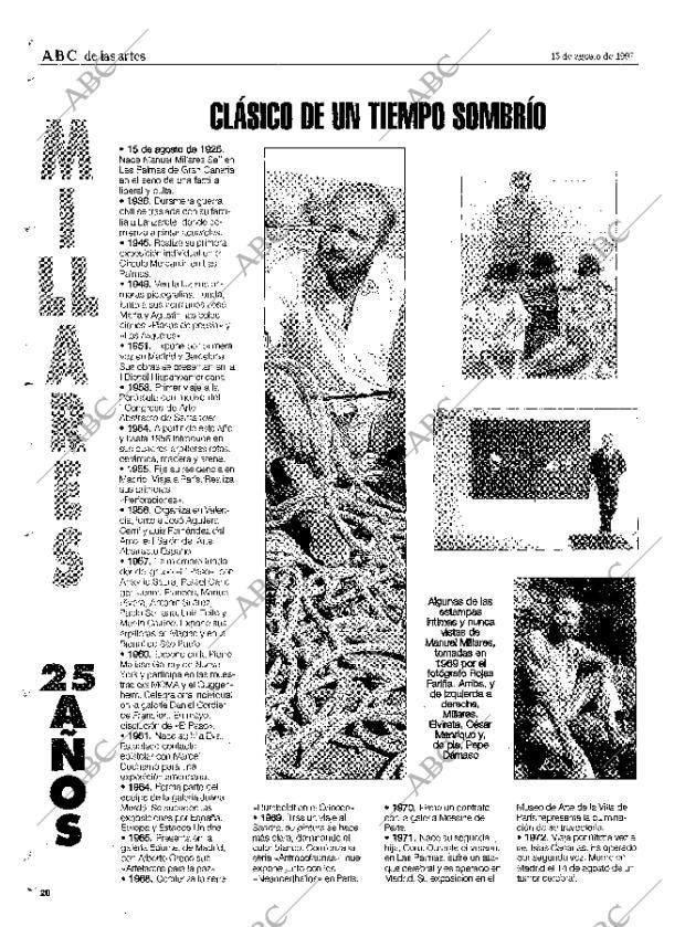 CULTURAL MADRID 15-08-1997 página 20