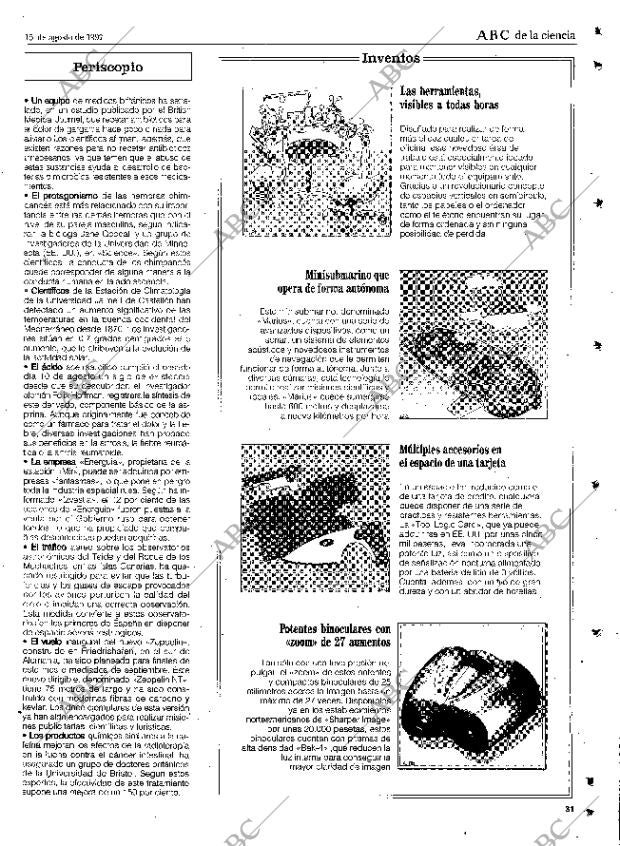 CULTURAL MADRID 15-08-1997 página 31