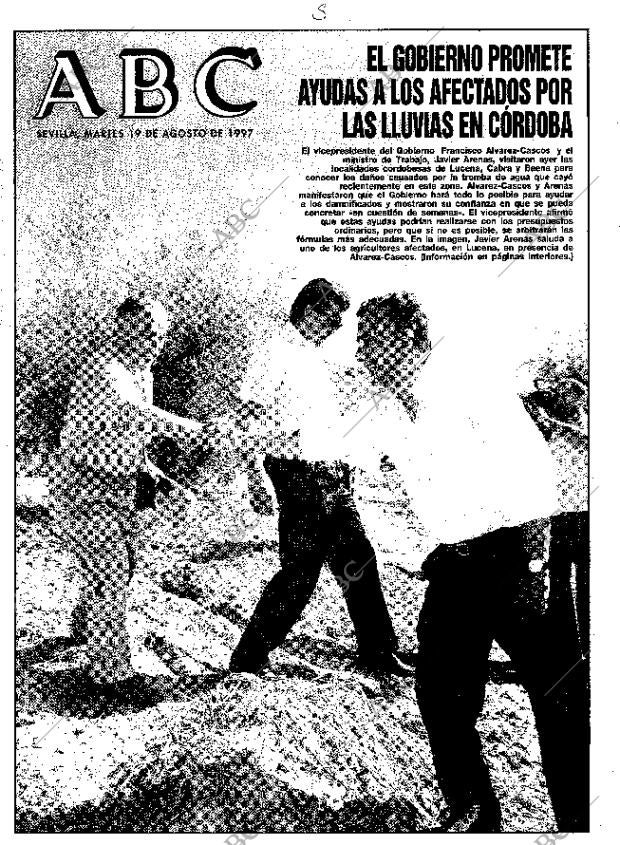 ABC SEVILLA 19-08-1997 página 1