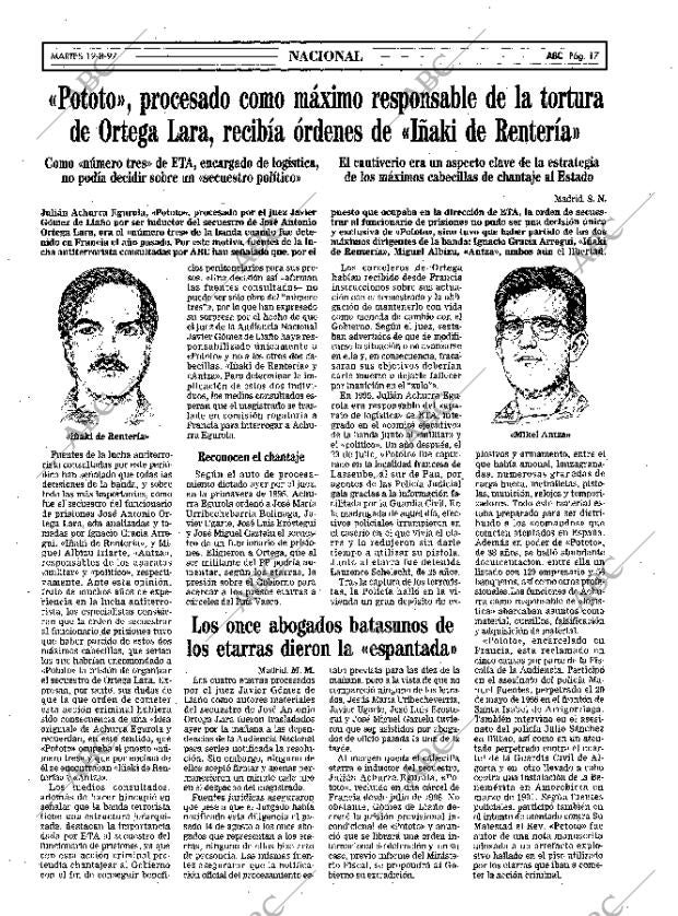 ABC SEVILLA 19-08-1997 página 17