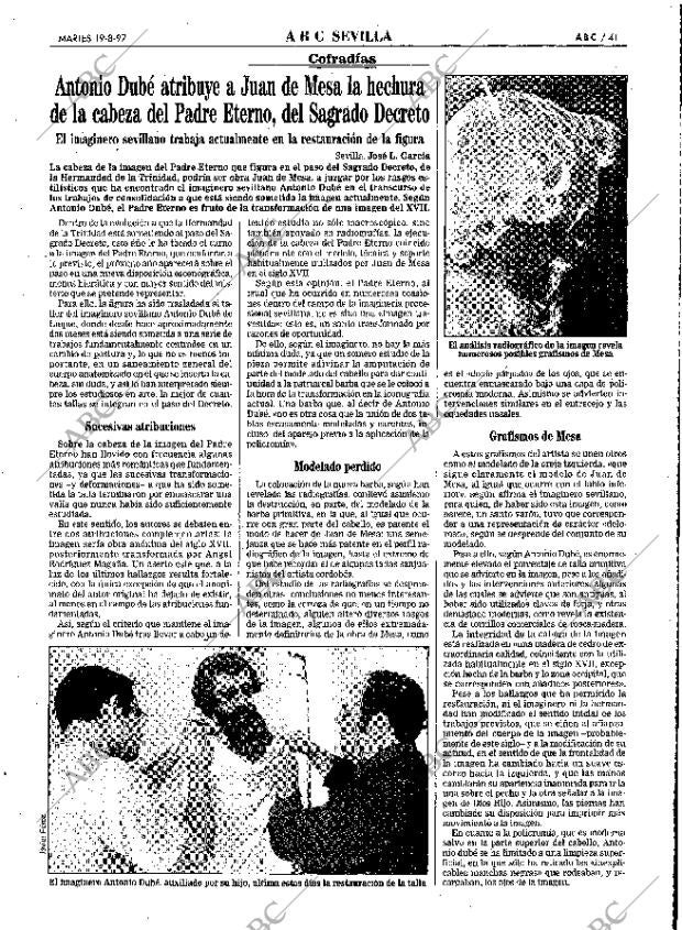 ABC SEVILLA 19-08-1997 página 41