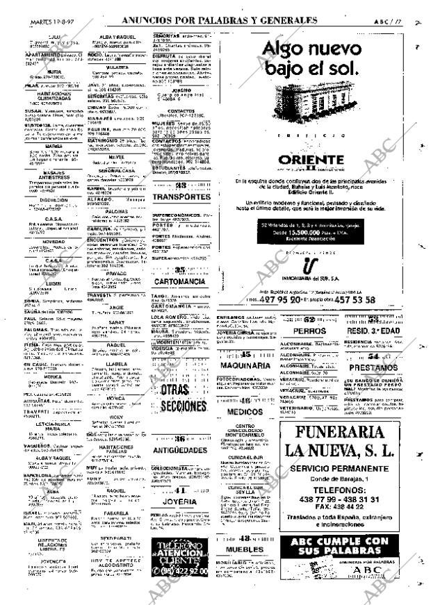 ABC SEVILLA 19-08-1997 página 77