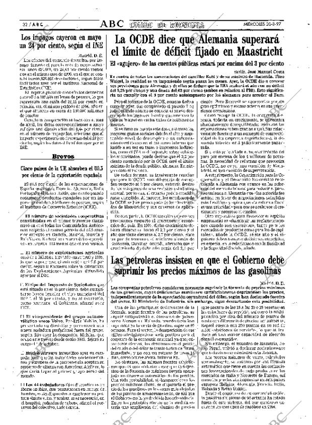 ABC MADRID 20-08-1997 página 32