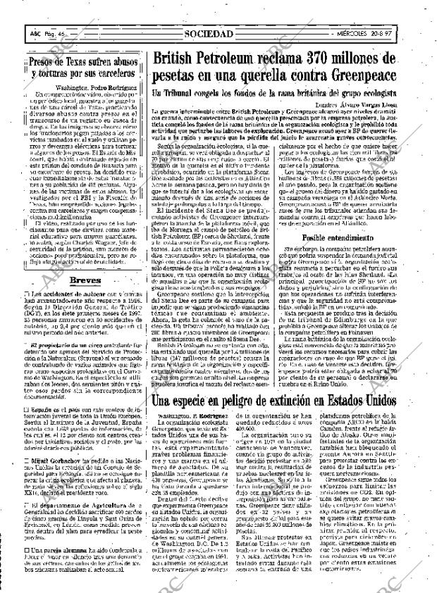 ABC MADRID 20-08-1997 página 46