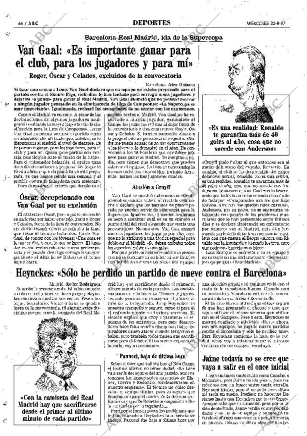 ABC MADRID 20-08-1997 página 66