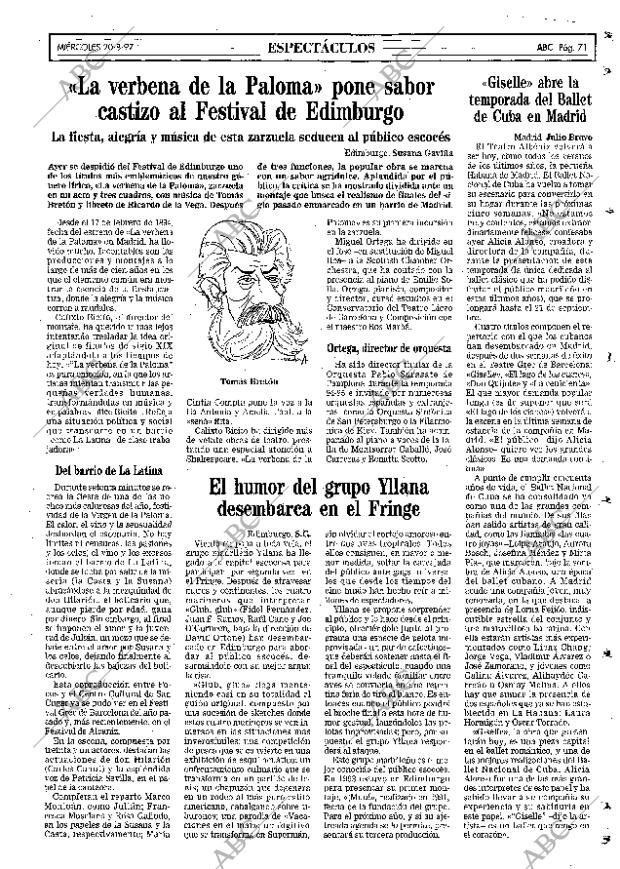 ABC MADRID 20-08-1997 página 71