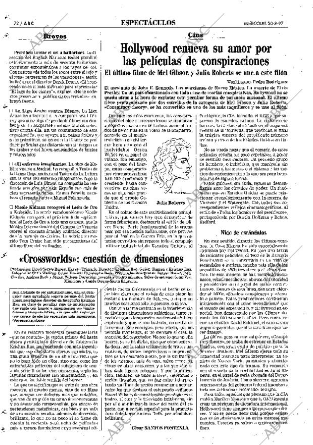 ABC MADRID 20-08-1997 página 72