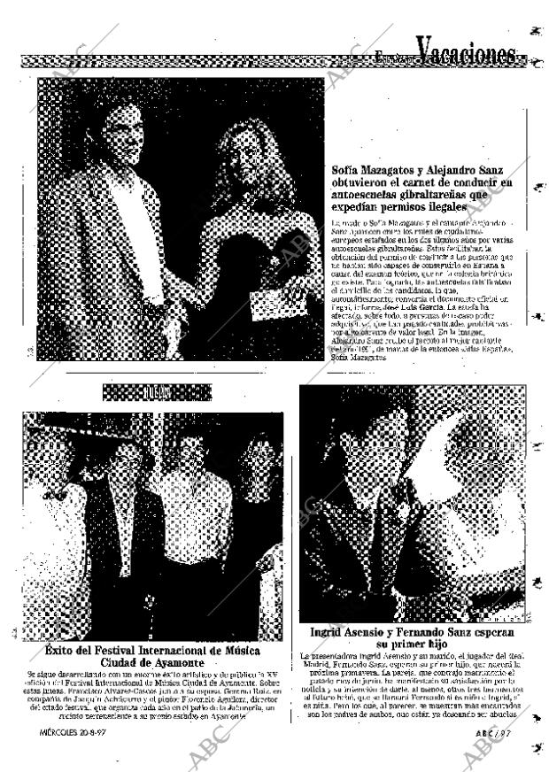 ABC MADRID 20-08-1997 página 97