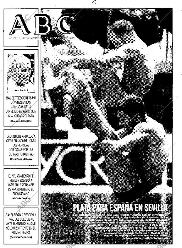 ABC SEVILLA 20-08-1997 página 1